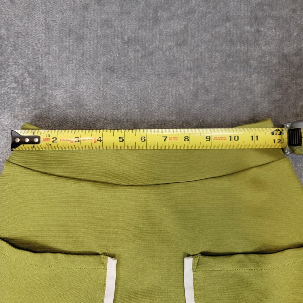 Smak Parlour Mini Skirt Womens Small Green A-Line Pocket y2k Retro Knit - Picture 2 of 8